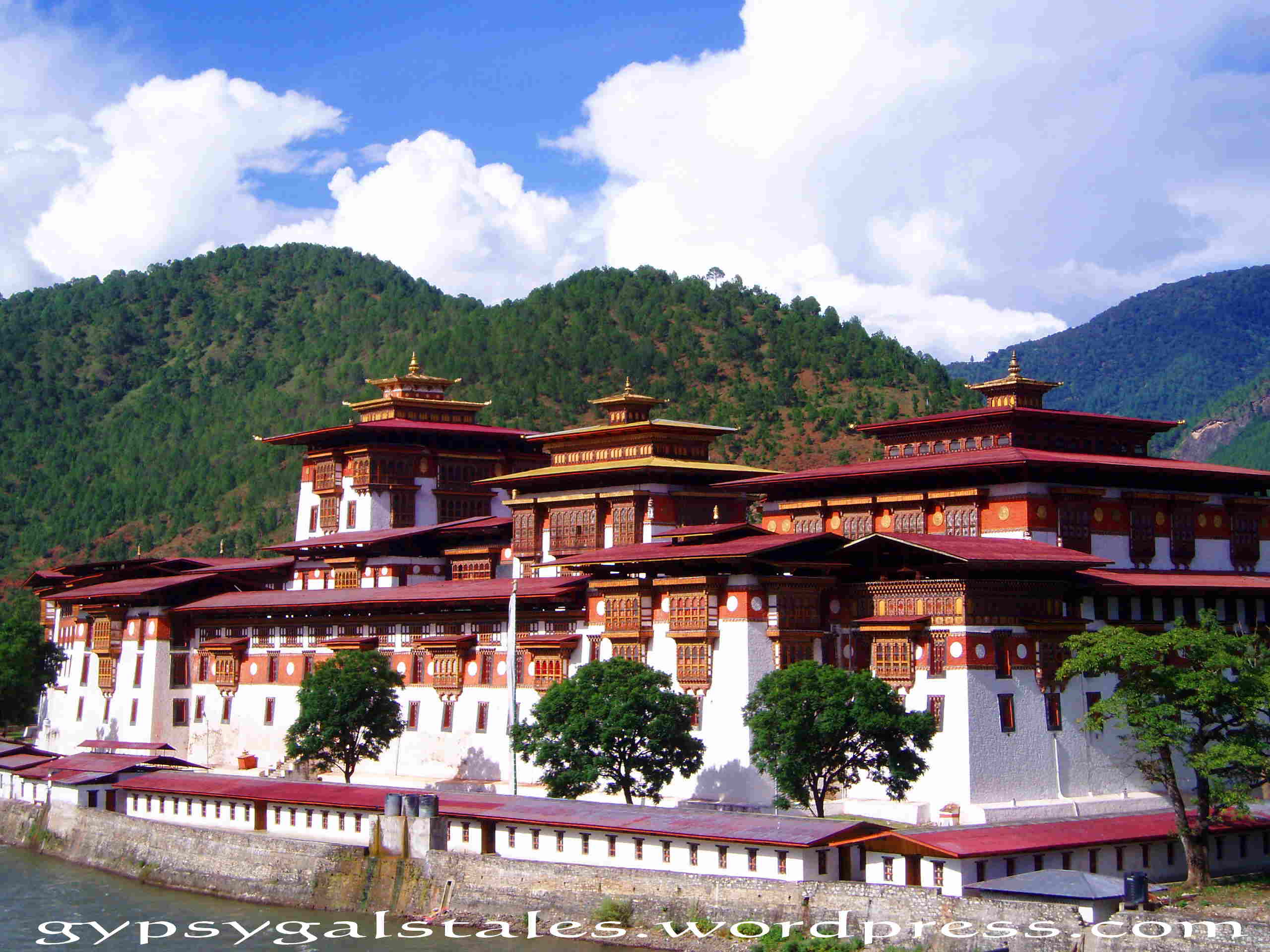 punakhadzong PostCard Moment:Punakha Dzong, Bhutan