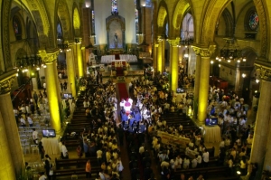 Cory's Wake at the Manila Cathedral